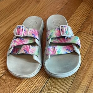 Chaco Light‎ Women's Chillos Slide Tie Dye Size 7